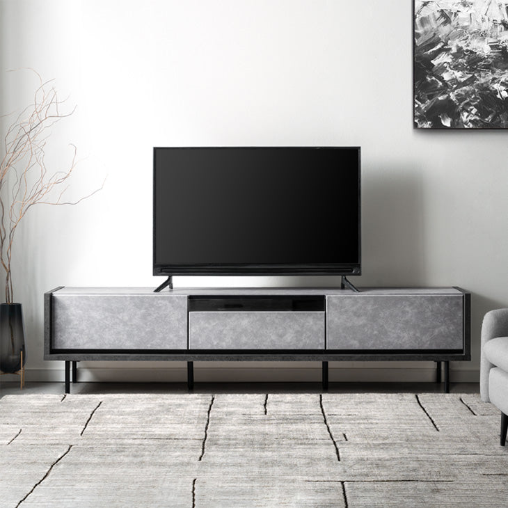 幅180］テレビ台 国産 完成品 引出し収納 ロータイプ テレビボード 脚