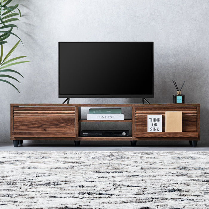 【新発売記念プライス】［幅140cm］テレビ台 大容量 収納 木目調 ローボード 引き出し 木製 北欧〔49600422〕