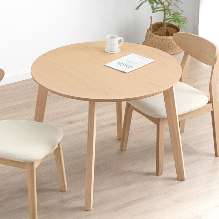幅90cm］ダイニングテーブル 円形 単品 北欧 天然木 おしゃれ 丸