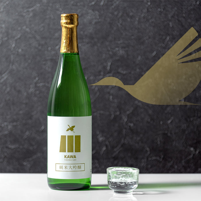 ［単品］日本酒 純米大吟醸 KAWA 福岡 お酒 プレゼント ギフト 地域創生リデザイン〔87000002〕