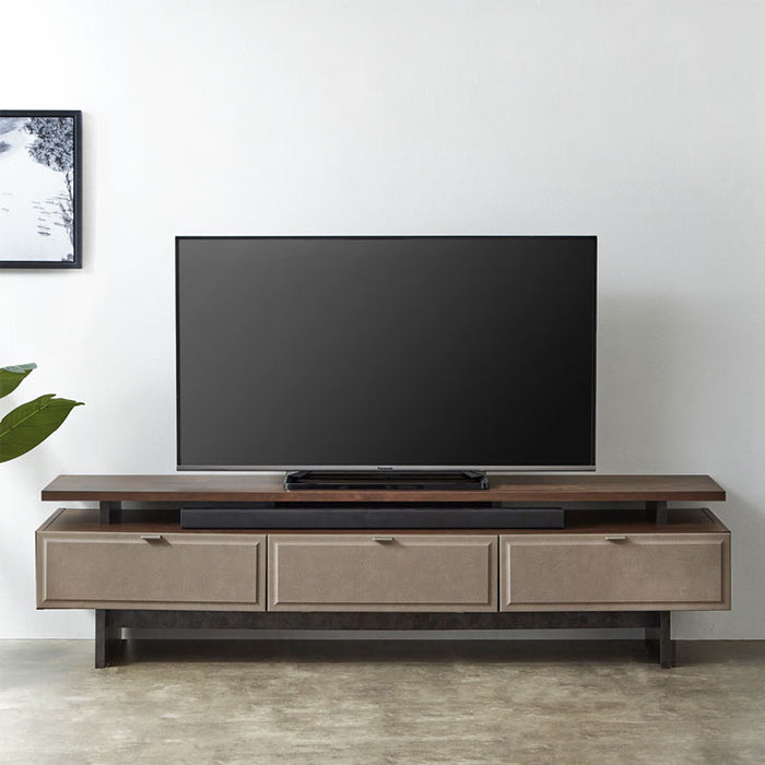 テレビ台 180cm 完成品 国産 サウンドバー収納 ローボード ロー
