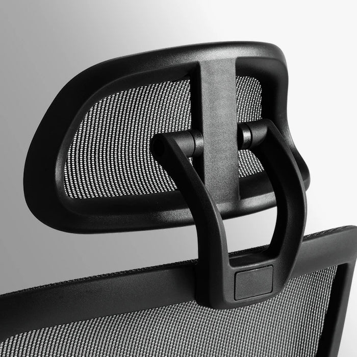 高機能 オフィスチェア 座面スライド ランバーサポート ロッキング 3Dアーム メッシュ デスクチェア〔31500060〕