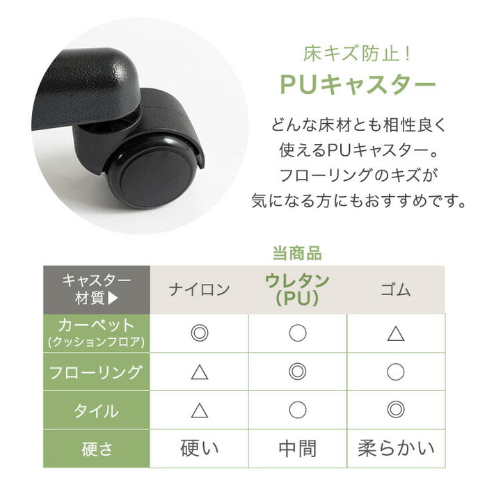 オフィスチェア ランバーサポート 肘付き アームレスト ロッキング チェア おしゃれ〔31500065〕