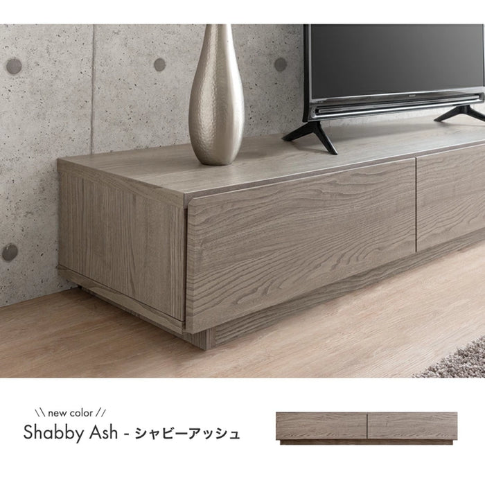 幅150］テレビ台 ローボード 国産 完成品 モルタル調 テレビ