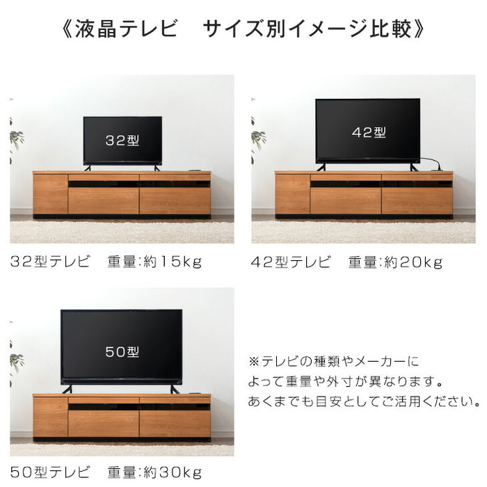 ［幅150cm］ テレビ台 国産 完成品 ローボード 木製〔33010076〕