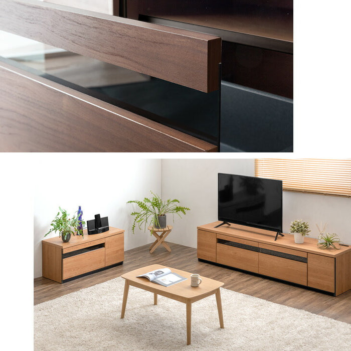 ［幅270cm］ 完成品 組み合わせ テレビ台 ロータイプ【超大型商品】 〔33010080〕