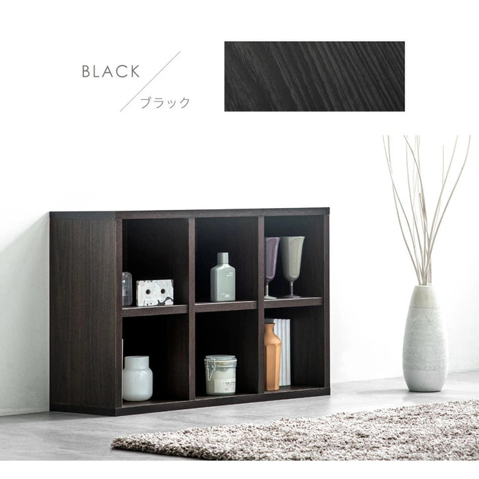［3×4段/背面化粧：なし］国産 オープンラック 完成品 間仕切り 収納〔33010141〕