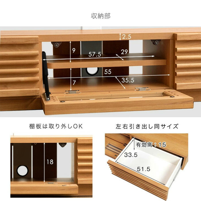 “置かない” テレビスタンド 完成品 日本製 上下/左右 首振り 32～65インチ対応  壁寄せ【超大型商品】〔33010229〕