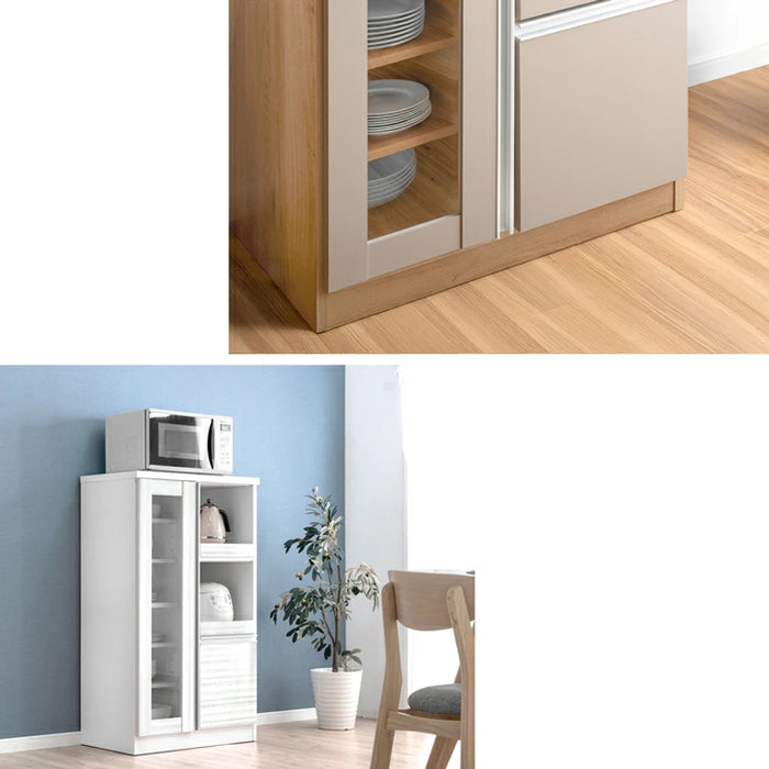 幅70］国産 レンジボード 完成品 食器棚 カウンター キッチン収納