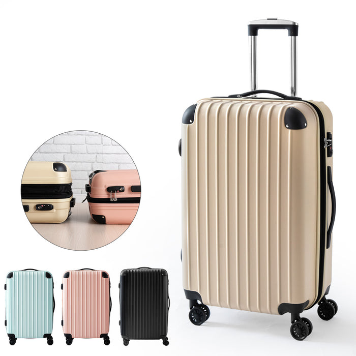 スーツケース Mサイズ 60L 軽量 マチアップ機能付き TSAロック