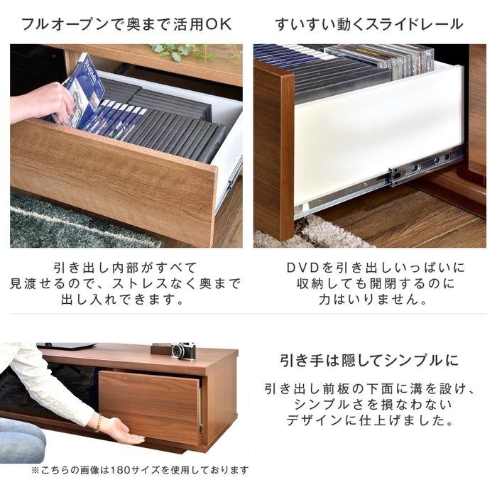 幅210cm 国産 完成品 テレビ台 ロータイプ *GOD-TG*【搬入設置込み】【超大型商品】 〔38700010〕