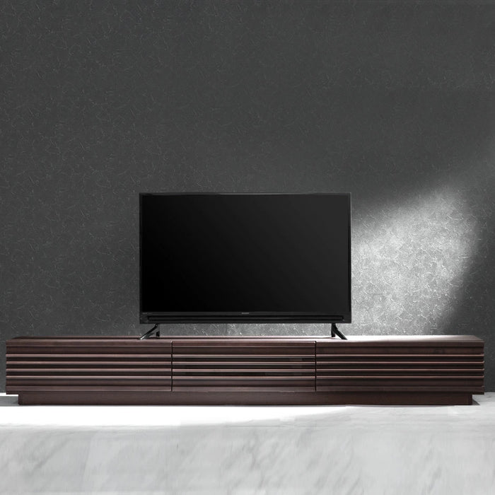 ［幅210cm］ アルダー無垢 国産 完成品 テレビ台 ロータイプ *ダリア-TG*【搬入設置込み】【超大型商品】 〔38700011〕