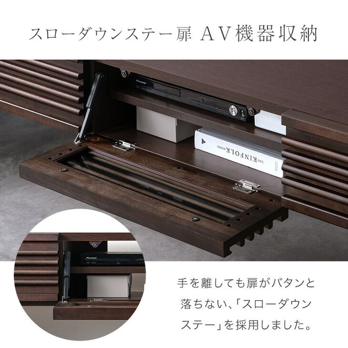 ［幅180］テレビ台 フロート 壁掛け フロートボード 完成品 国産 大川家具 スライドレール 引き出し モダン おしゃれ〔38700024〕