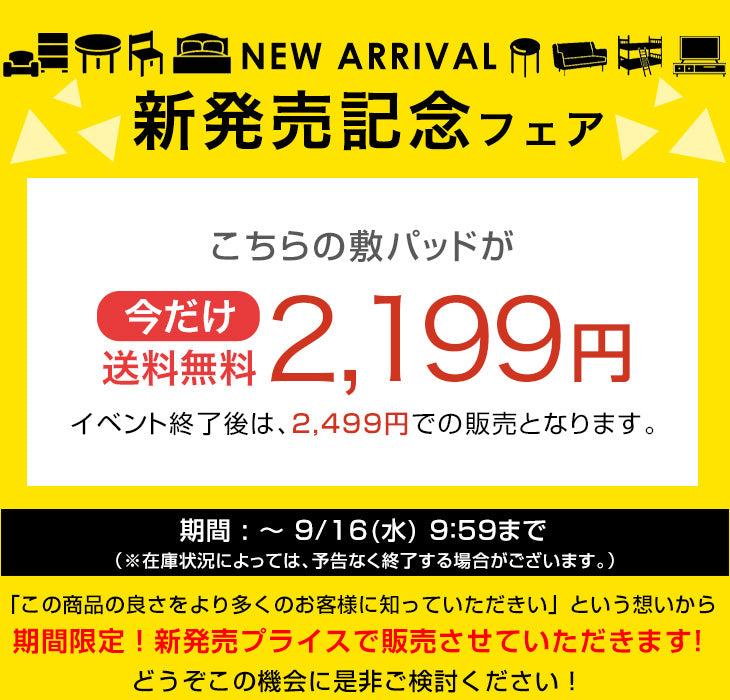 【新発売記念プライス】［ダブル］洗いざらし 敷パッド 一体型 水洗い加工 抗菌 防臭 防ダニ シンプル〔81900260〕