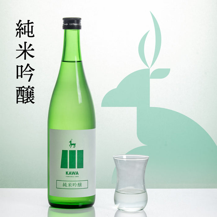 ［単品］日本酒 純米吟醸 KAWA 福岡 お酒 プレゼント ギフト 地域創生リデザイン〔87000003〕