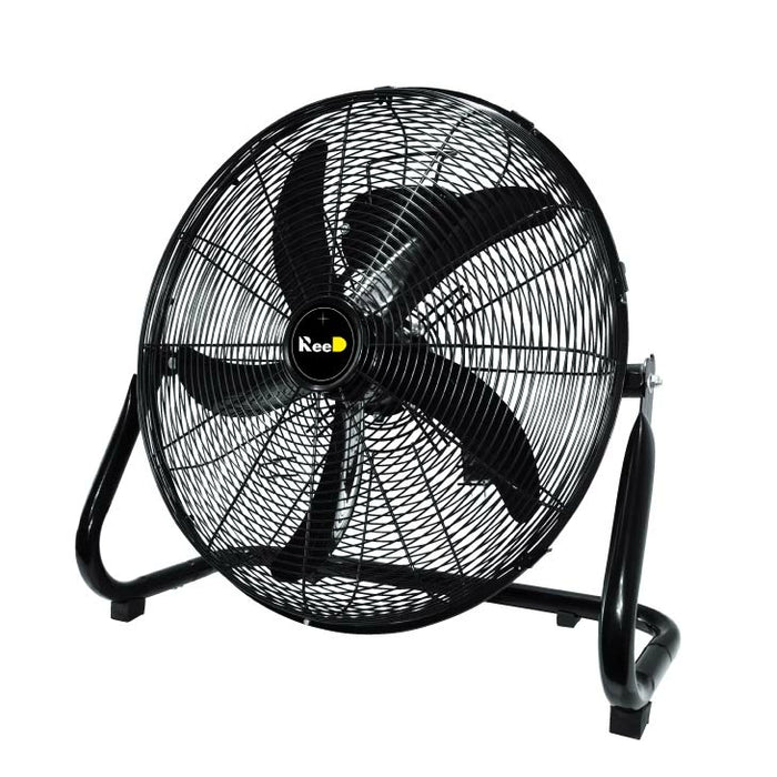 扇風機 業務用 大型45cm 5枚羽根 据え置き 大型扇風機 省エネ〔42100032〕