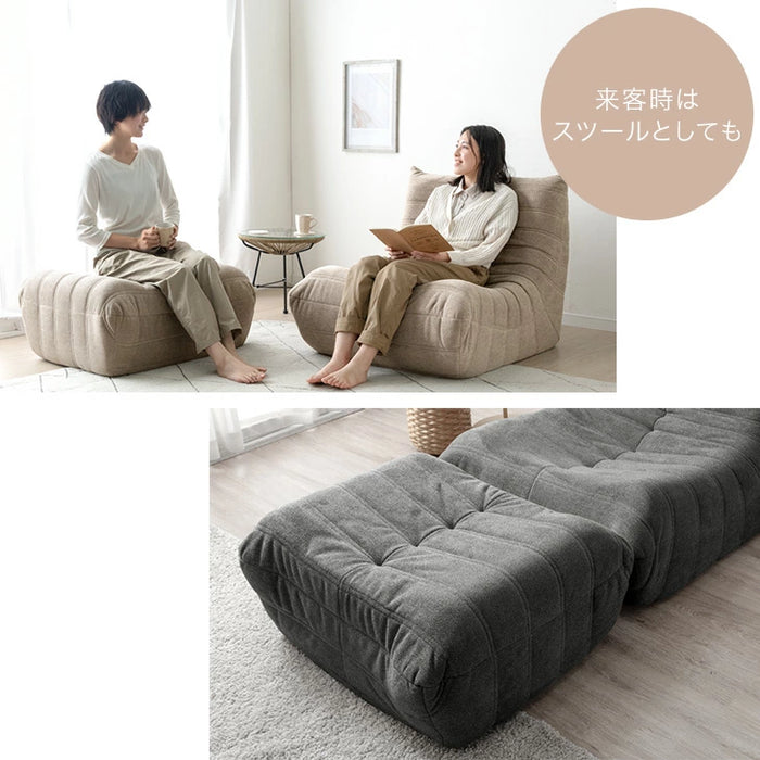 オットマン 単品 デザイナーズ 圧縮 コンパクト フロアクッション
