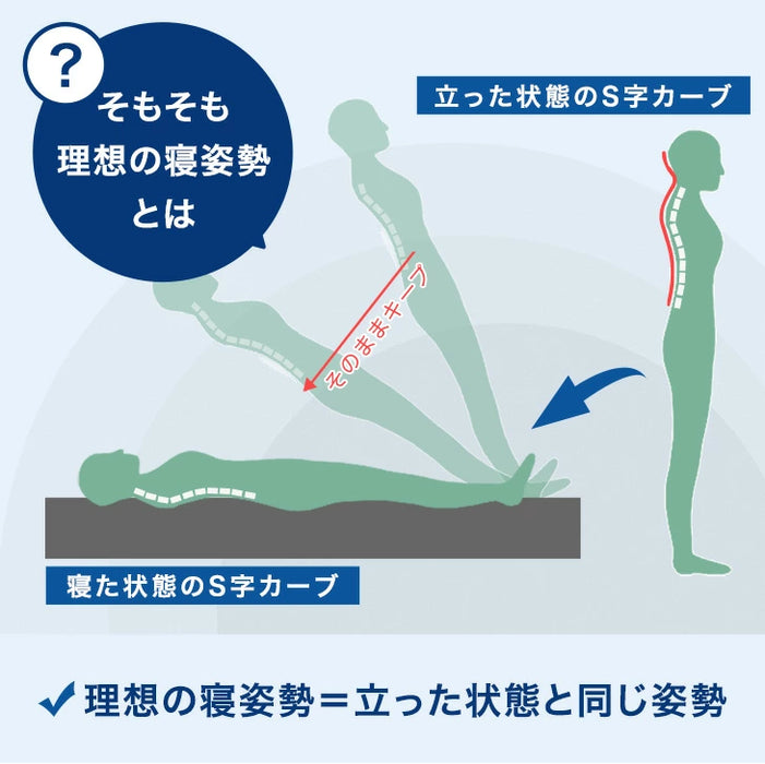 【新発売記念プライス】［シングル］Goo3D《グッスリード》厚み20cm マットレス 三つ折り 高反発 洗えるカバー メッシュ生地 パイル生地〔43300160〕