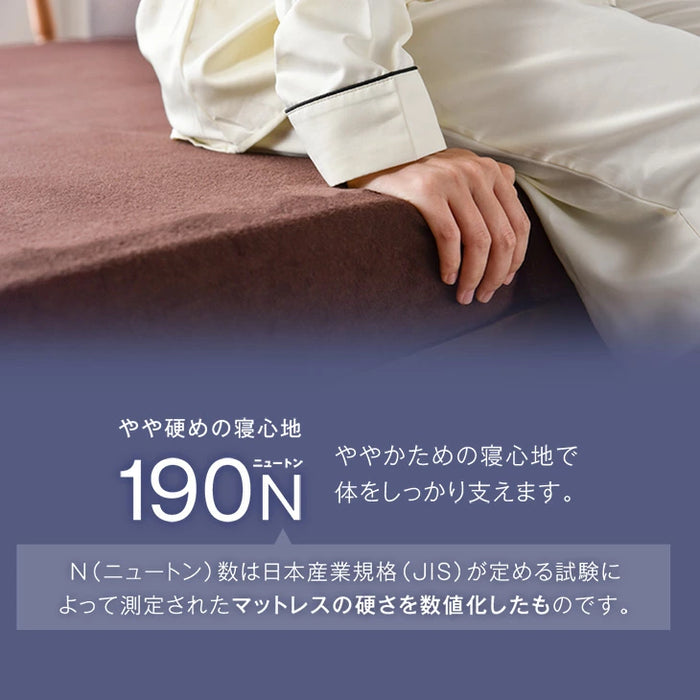 ［シングル マットレス単品］電動ベッド専用 高反発 ウレタン マットレス 〔43300195〕