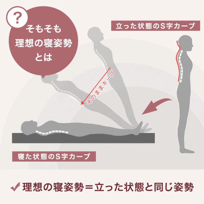 【新発売記念プライス】［シングル］あなたの体にシンデレラフィット！ “寝落ち姫”のマットレス 極厚24cm ポケットコイル 洗えるカバー 体圧分散 抗菌〔43300239〕