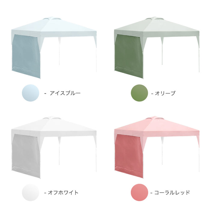 [3m用] 当店タープテント専用 サイドシート2枚セット 商品番号：19000010/19000014/19000052 専用 サイドシート 単品〔44400018〕