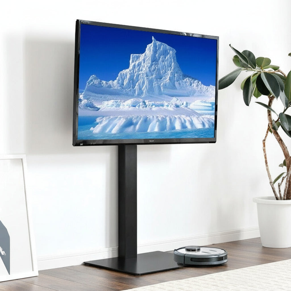 組立簡単 テレビスタンド 左右首振り 震度7耐震試験クリア 壁寄せ 3