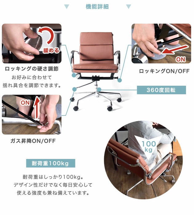 イームズ ソフトパッド グループ マネジメントチェア Eames Soft Pad