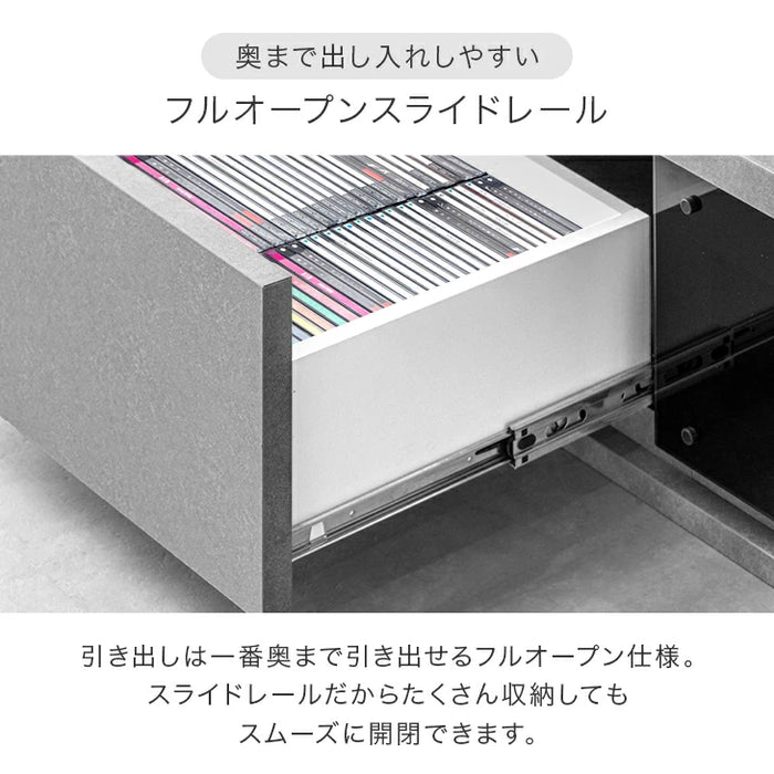 ［幅210］テレビ台 フロート 壁掛け 完成品 国産 大川家具 引き出し収納 モダン おしゃれ〔48100047〕