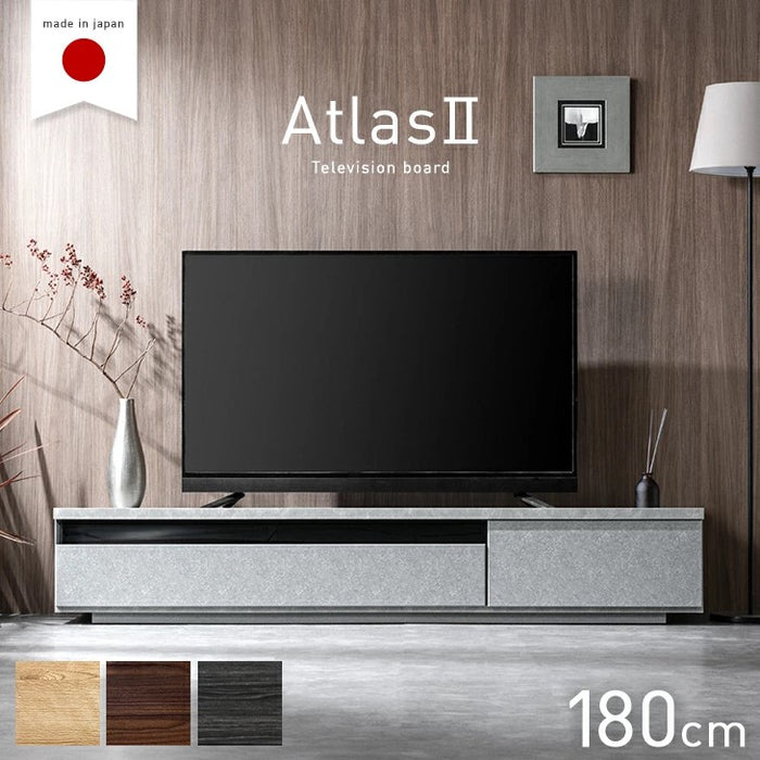 幅180cm］ 国産 完成品 テレビ台 木製 テレビボード 背面収納 コード