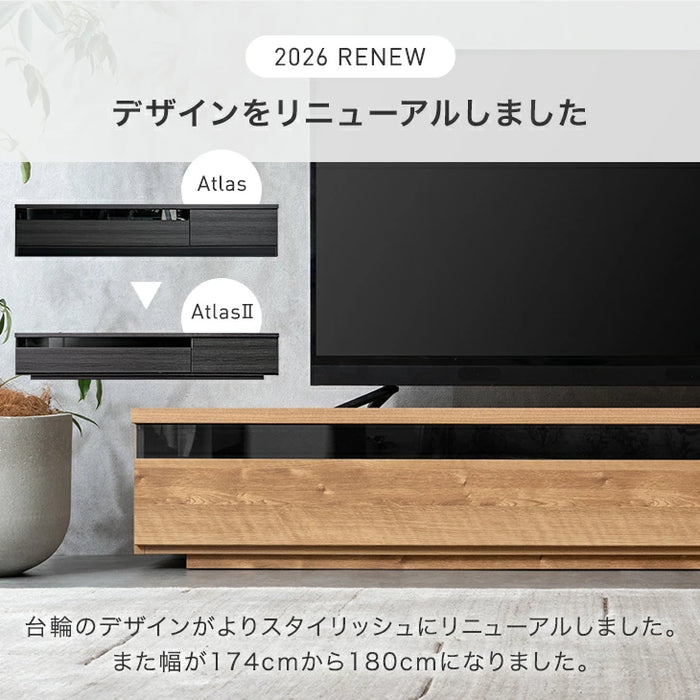 幅180cm］ 国産 完成品 テレビ台 木製 テレビボード 背面収納 コード