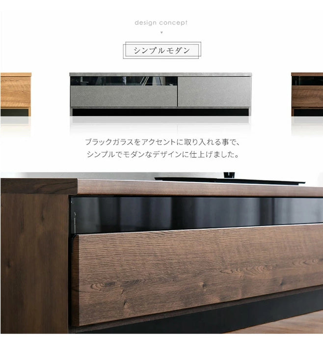 ［幅140cm］配線スッキリ テレビ台 ローボード 国産 完成品 *アトラス-TG* 木製 ロータイプ 背面収納 コード収納〔49100055〕