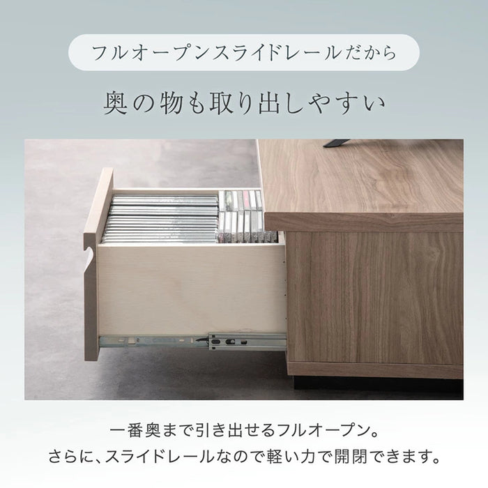 幅180㎝ テレビ台 ローボード 国産 完成品 ローボード 収納【超大型