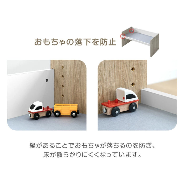 キッズテーブル 高さ調整 プレイテーブル 子供机 子供部屋〔49600369〕