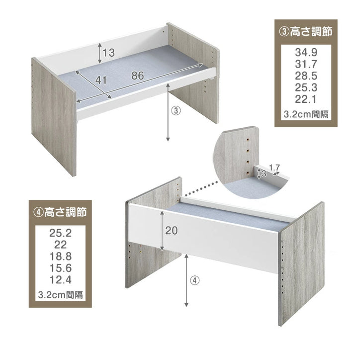 【新発売記念フェア】キッズテーブル 高さ調整 プレイテーブル 子供机 子供部屋〔49600369〕