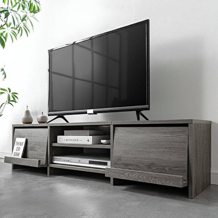 幅180］テレビ台 収納 ローボード テレビボード ロータイプ 大容量