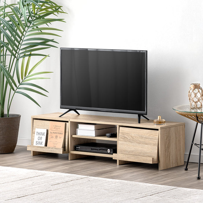 幅120］テレビ台 収納 ローボード テレビボード ロータイプ 大容量