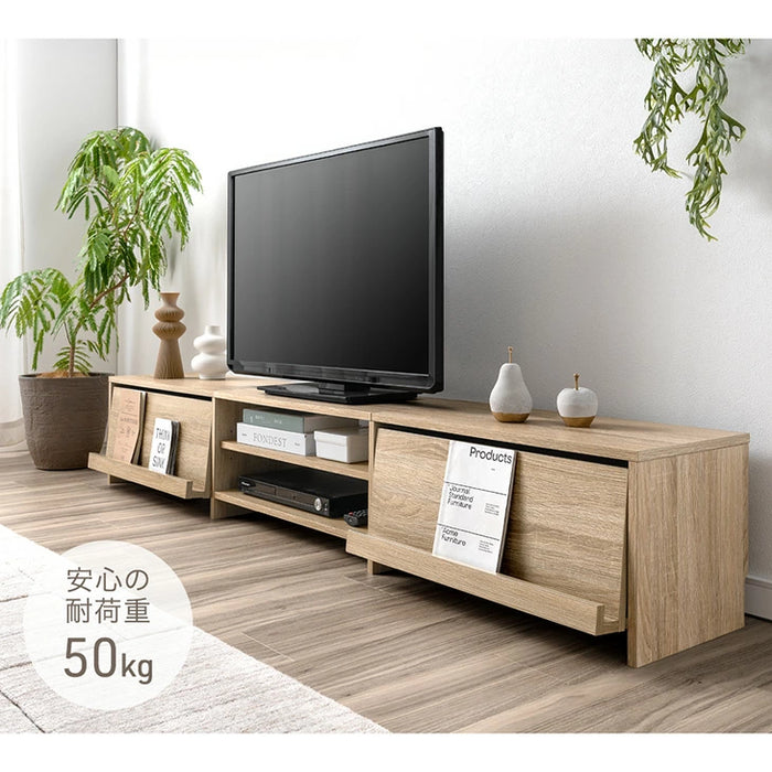 【新発売記念プライス】［幅120］魅せる テレビ台 収納 ローボード テレビボード ロータイプ 大容量 木目調 木製〔49600416〕