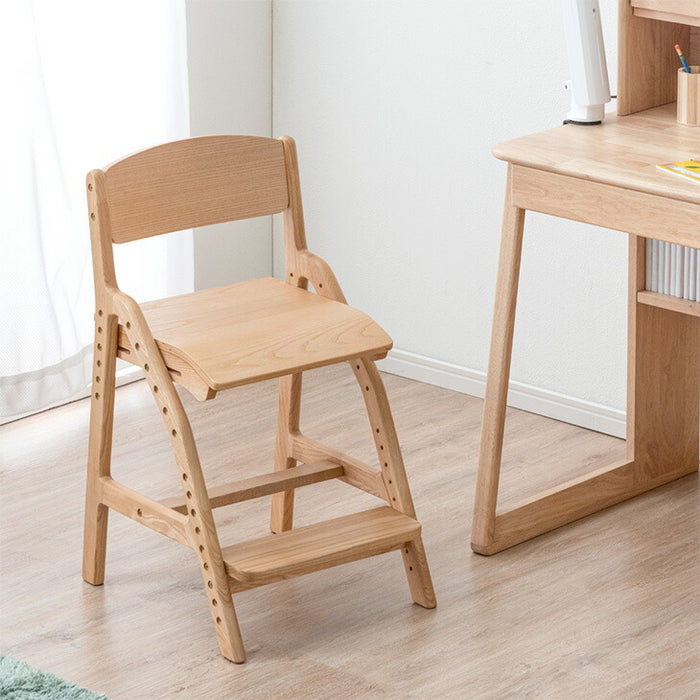 現役ママが考えた 学習チェア  洗える カバーリング 高さ調節 学習椅子〔49600851〕