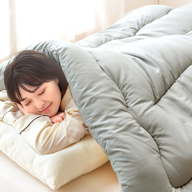 クリアランス】[セミダブルロング] 日本製 洗える 掛け布団