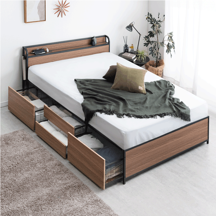 送料込み!【MASTEREAL】ベッドフレーム(セミダブル)高級家具 送料込み 送料込み!【MASTEREAL】ベッドフレーム(セミダブル)高級家具 送料込み