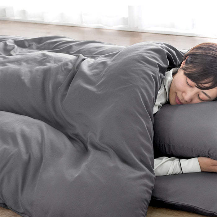 クイーン] 8点布団セット 日本製 抗菌 防臭 洗える 各カバー付