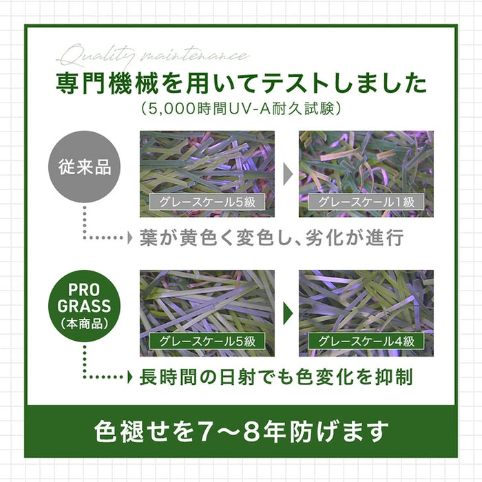 ［2m×10m］32万枚突破 高耐久 人工芝 芝丈35mm 高密度44万本/㎡ ロール diy ガーデン【超大型商品】〔50900020〕