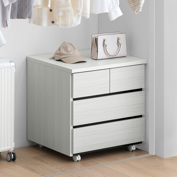 3段 幅60cm］押入れ収納 キャスター付き チェスト 国産 完成品 大容量