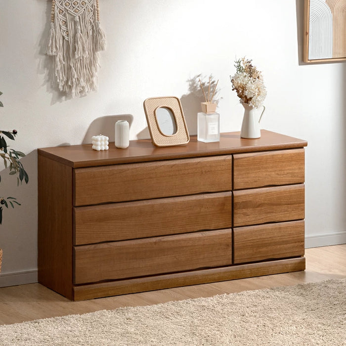 ［幅120・4段］国産 桐 タンス 完成品 チェスト 木製 大容量 大川家具 ローチェスト 衣類収納【超大型商品】〔5131003301〕