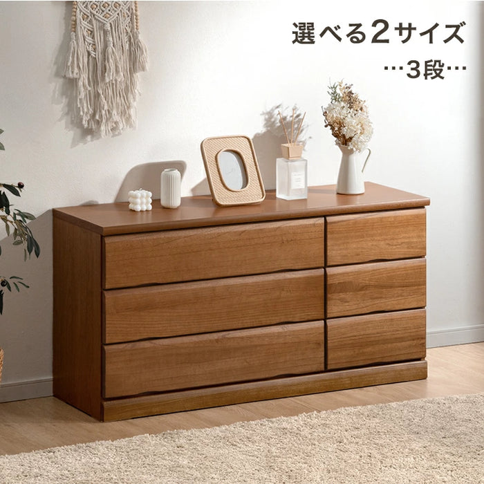 桐タンス ローチェスト ［幅120cm］4段 完成品 大川家具 国産 大容量