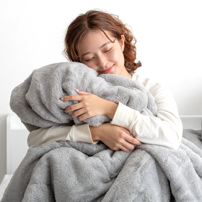 【新発売記念プライス】[シングル] もはや、ねこ。カバーになる 毛布 洗える 二枚合わせ 掛け布団〔80100221〕