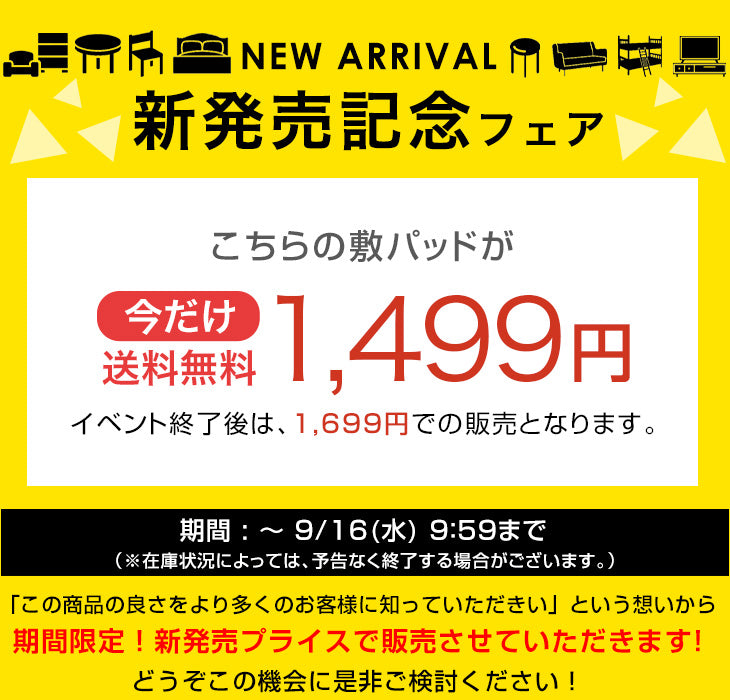 【新発売記念プライス】［シングル］洗いざらし 敷パッド 一体型 水洗い加工 抗菌 防臭 防ダニ シンプル〔81900258〕