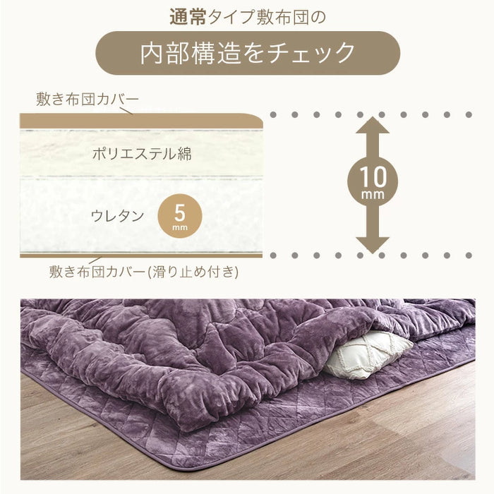 対応こたつサイズ:幅105-120×奥行75-90cm】とろりん こたつ布団 通常 対応こたつサイズ:幅105-120×奥行75-90cm】とろりん こたつ布団 通常