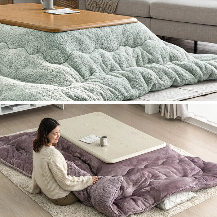 リバーシブル　こたつ　掛け布団 楽天市場】ふわ×ポコ リバーシブルこたつ掛布団 ニトリ