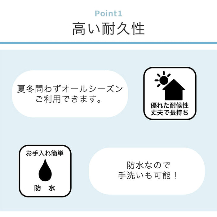 4枚 敷くだけ節電。エアコン 室外機用 遮熱シート 日本製 室外機カバー 日よけ 防水 マグネット 木目〔61700201〕